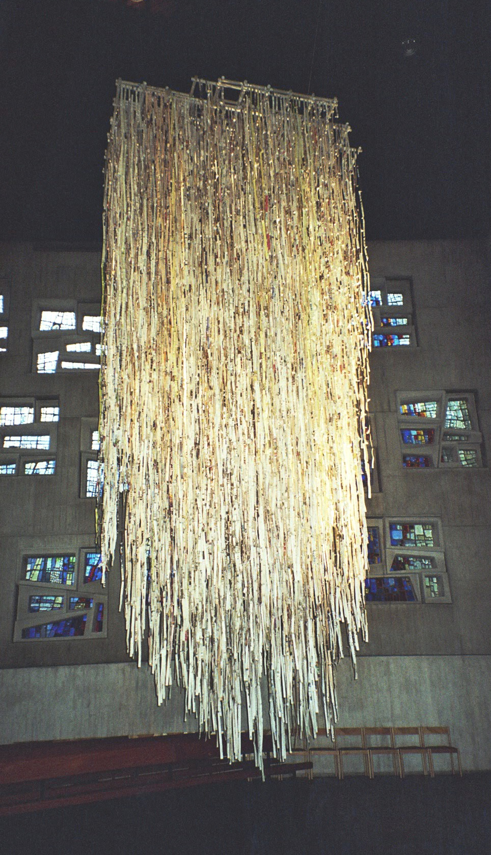 Installation Pfingsten in der Friedenskirche Stuttgart 2006/07, Iris Flexer